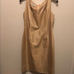 Lined Silk Sheath Dress